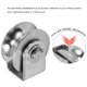 thumbnail image 2 of 2 Inch Roller Wheel Bearings U Groove Pulley for Material Handling_A, 2 of 5