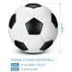thumbnail image 2 of Pelotas de fútbol de espuma blanda Jenaai de 6 pulgadas, paquete de 6, color negro y blanco, 2 of 6