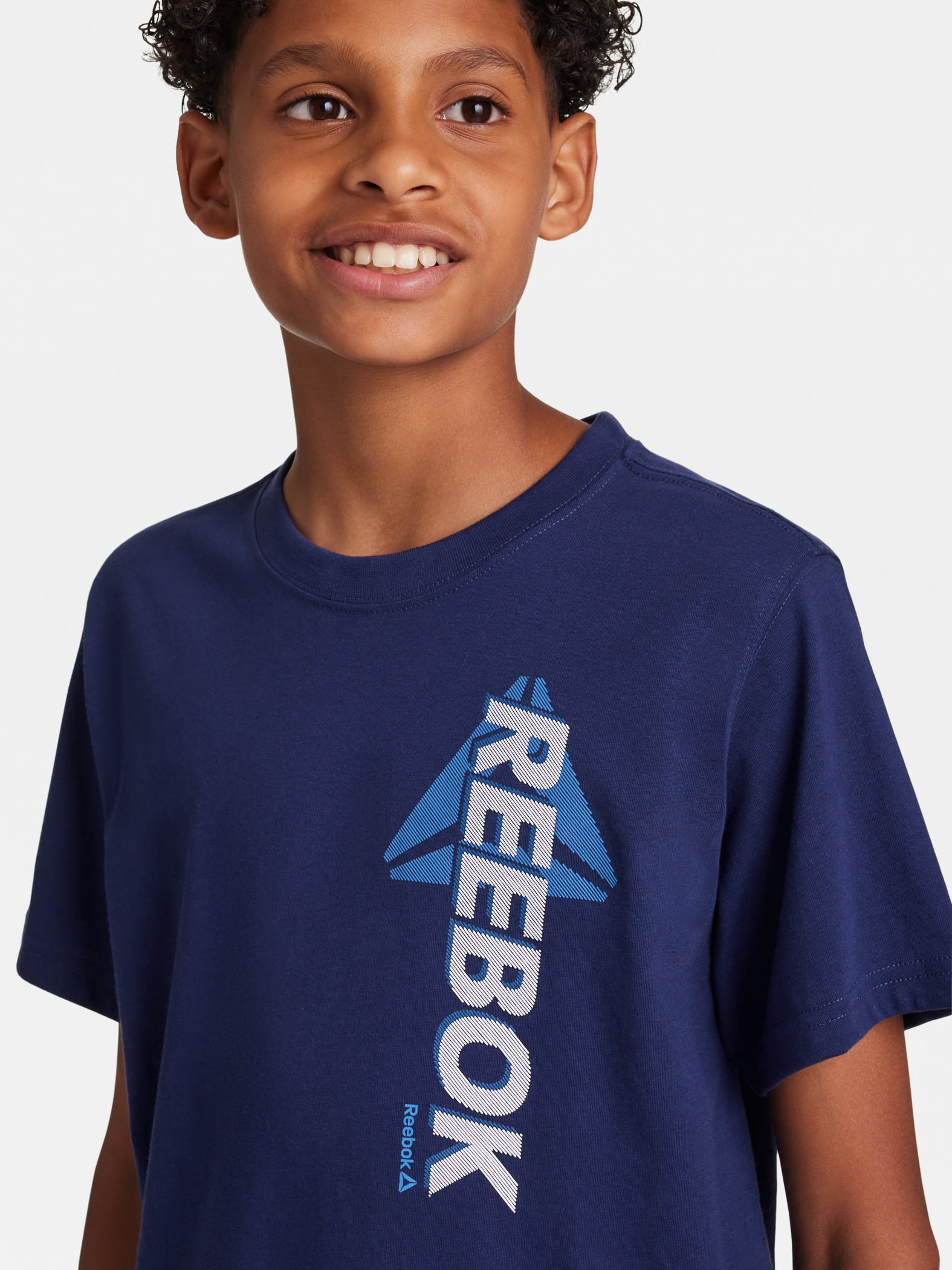 Reebok Boy's Short Sleeve Graphic T-Shirt, Sizes 4-18