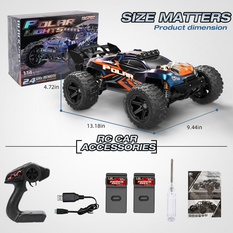 AUOSHI Fast RC Cars for Adults 60KM/H All Terrain High-Speed & off