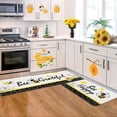 thumbnail image 2 of Sunflower Festival Doormat Set Decorative Kitchen Rugs for Home Holiday Floor Mat Comfortable Summer Carpet, 2 of 5