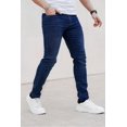 thumbnail image 2 of Pantalones vaqueros Heyfanee, ajustados, elásticos, de mezclilla suave para hombre, 2 of 6