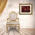 thumbnail image 3 of Carson, Brian 18x15 Gold Ornate Wood Framed with Double Matting Museum Art Print Titled - Backyard Flowers Red 88, 3 of 4