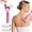 Pink, variant on Lotion Applicator for Back Foldable, 17.5" Back Lotion Applicator Wands for Elderly/Seniors with Limited Mobility, Lotion Stick & Sunscreen Applicator for Skin Cream, Oils & More, Pink