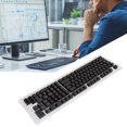 thumbnail image 3 of Two Colors Injection Keyboard Keycaps, OEM Keyboard Keycaps Wear  Ergonomic Design  for 78/82/84/87 Keys Keyboard for 61/64/68/71 Keys Keyboard Orange Red Black Letters,Black Red, 3 of 8