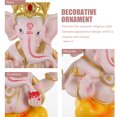thumbnail image 4 of MasteelfCA Ornement en Résine Ganesha Éléphant Statue Bouddha Décoration Hindoue, 4 of 8