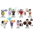thumbnail image 1 of BrickBliss 8PCS Anime Warrior Building Set - Desktop Display & Gift Model Figures, 1 of 9