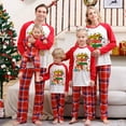 thumbnail image 1 of Conjuntos de pijamas navideños familiares a juego Grinch 2024, pijama de Grinch con parte superior y pantalones de pijama a cuadros, pijama de Grinch para niños y adultos para la familia, Hombres XXL, 1 of 5