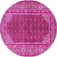 thumbnail image 1 of Ahgly Company Indoor Round Persian Pink Traditional Area Rugs, 6' Round, 1 of 4