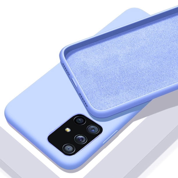 Funda para Samsung Galaxy A50 A51 A70 A71 S20 S21 S10E S10 Plus Note 8 9 S9 S8 Coque, funda blanda de silicona líquida Original de lujo Tan Jianjun unisex
