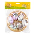 thumbnail image 2 of Tyidzon 6Pcs Easter Egg Decorations, Hanging Easter Eggs Decoration with Basket, Easter Ornaments for Tree Basket Decor Party Favors Supplies Home, 2 of 3