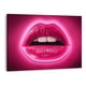 thumbnail image 1 of Cuadro Labios Neon Moderno Arte Contemporáneo Neon Lips, 1 of 4