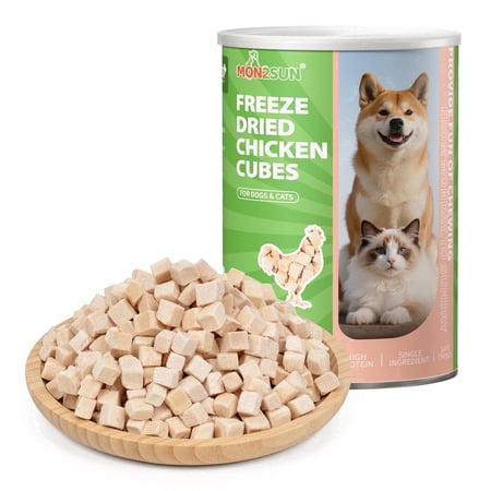 MON2SUN Chicken Freeze Dried Dog Treats 7 oz