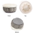 thumbnail image 3 of Best Friends by Sheri Cuddle Cup Ilan Cozy Microfiber Cat and Dog Bed in Standard Gray, 3 of 6