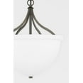 thumbnail image 2 of 2811-PN-Hudson Valley Lighting-Browne - 1 Light Semi-Flush Mount-14.75 Inches Tall and 11.25 Inches Wide-Polished Nickel Finish, 2 of 4