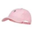 thumbnail image 2 of Mini Question Mark Embroidered Washed Cap - Pink OSFM, 2 of 5