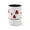 Black, variant on Lady Bug Lucky aka Blessed Coffee Mug