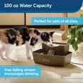 thumbnail image 5 of PetSafe Drinkwell Multi-Tier Pet Fountain - Automatic Dog and Cat Water Bowl - 100 oz, 5 of 7