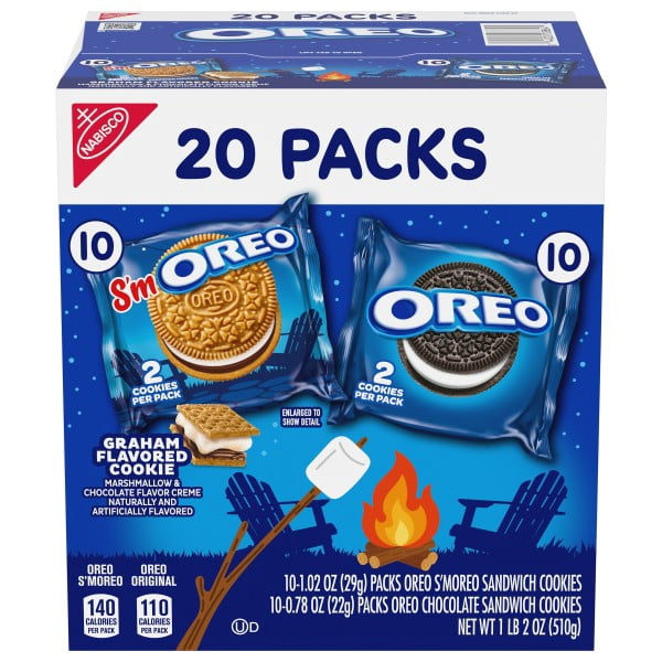 2 Pack 18Z OREO SUMMER 20CT 4