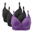 thumbnail image 2 of Cavosen Sleep Bras for Women Wireless Supportive Bras Push Up Full Coverage Padded Stretch Bralettes Wide Straps Comfortable Underwear, 2 of 7