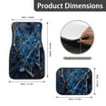 thumbnail image 5 of Pzuqiu Blue Camo Hunting Car Floor Mats Car Steering Wheel Cover Full Set Easy to Install 5 Piece Car Floor Mats All Weather with Anti-Slip Pad Removable Automotive Accessories for Cars, 5 of 6