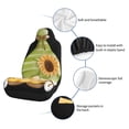 thumbnail image 4 of Uemuo Sunflower Gnomes Pattern Car Seat Covers for Front Seats Waterproof Seat Covers for Cars, Universal Auto Front Seats Protector Fits for Car-, 4 of 6