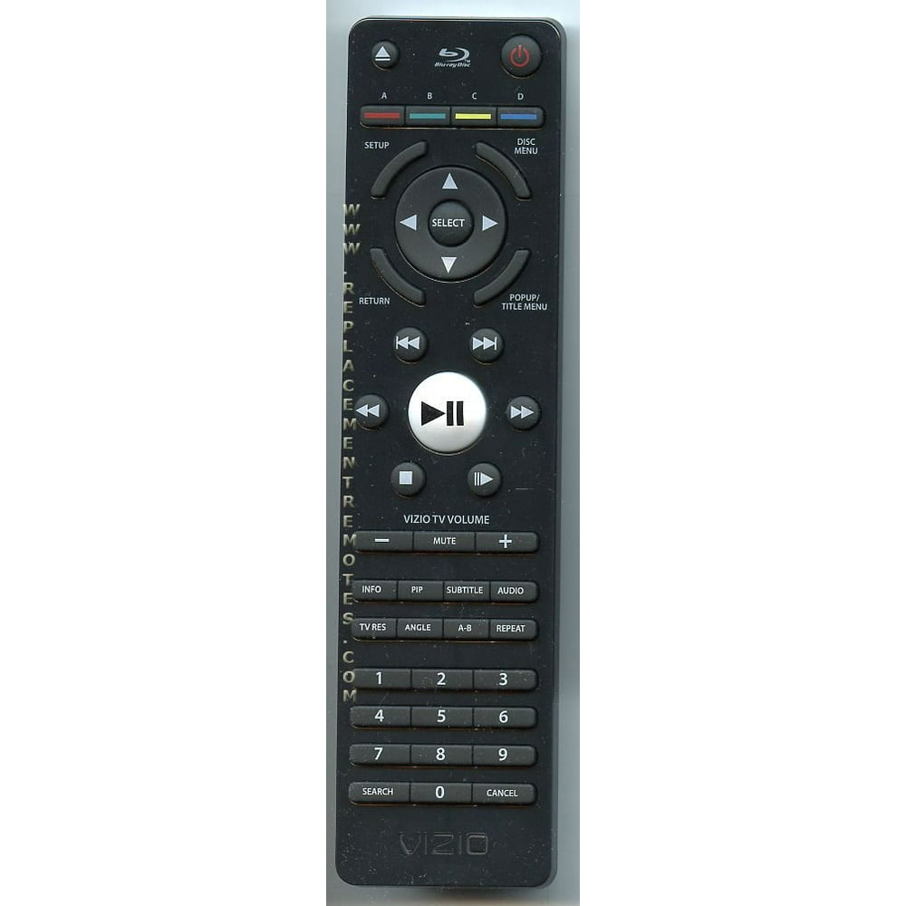 VIZIO VR7A (p/n VR7A) BluRay DVD Player Remote Control (new