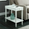 thumbnail image 3 of Convenience Concepts Table d'Appoint Style Campagnard Français, Fini Bois Blanc, 3 of 3
