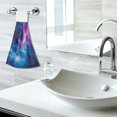thumbnail image 5 of Yayeee Kitchen Hanging Hand Towels Set of 2 with Loop Bathroom Absorbent Tie Towel, Galaxy Pattern, 5 of 7