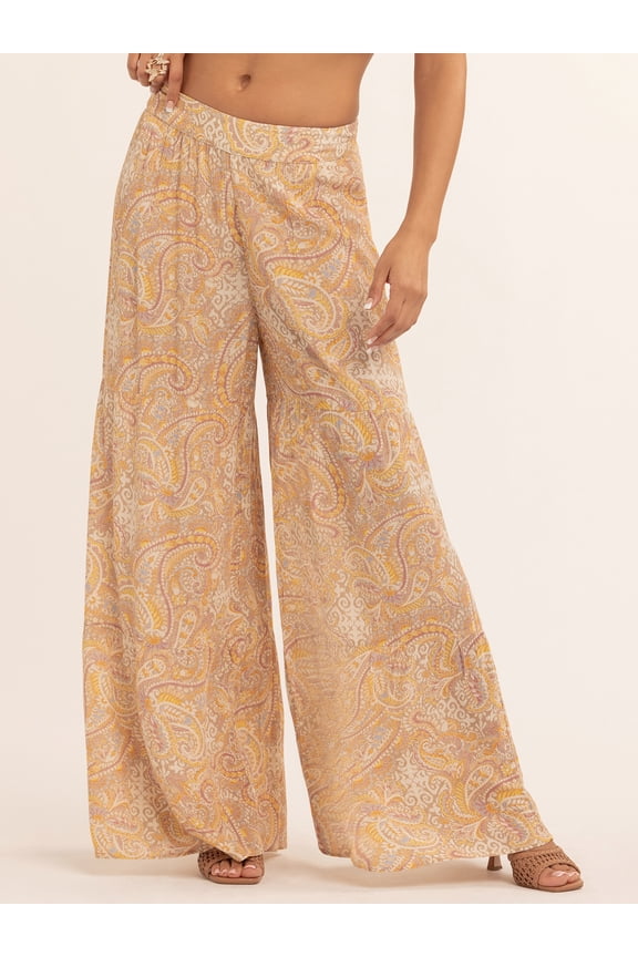 Women's Modena Wide Leg Pants, Sizes XS-XL