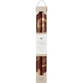 thumbnail image 1 of Premium Decorative Tapers - 12" 2PK - Brodeaux w/Gold, 1 of 2