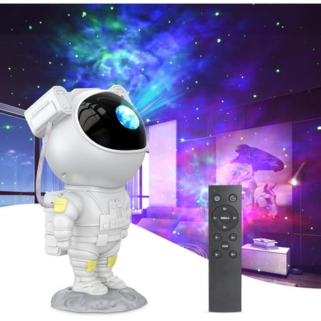 

Star Projector Galaxy Night Light - Astronaut Starry Nebula Ceiling LED Lamp with Timer and Remote Rotatable Galaxy Projector Star Projector Astronaut Projection Lamp