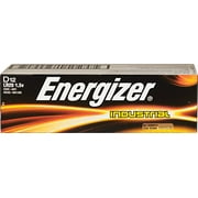 Energizer D Alkaline Industrial Batteries1.5v, Box of 12