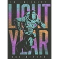 thumbnail image 2 of Men's Lightyear Buzz Lightyear Running to Infinity and Beyond  Graphic Tee Charcoal Medium, 2 of 5