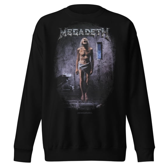 Megadeth Countdown to Extinction Jumbo Print Unisex Sweatshirt - Black - Small