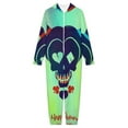 thumbnail image 3 of Harley Quinn Hooded Union Suit Pajama Onesie Blanket Sleeper, 3 of 7