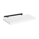 thumbnail image 4 of Estante de pared de madera para colgar, resistente y rústico, con soporte invisible para granja. Blanco, 4 of 9