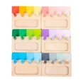 thumbnail image 1 of Esquirla 6 Pcs Tri de Couleurs Montessori avec Échecs, Éducatif Sensoriel, 1 of 8