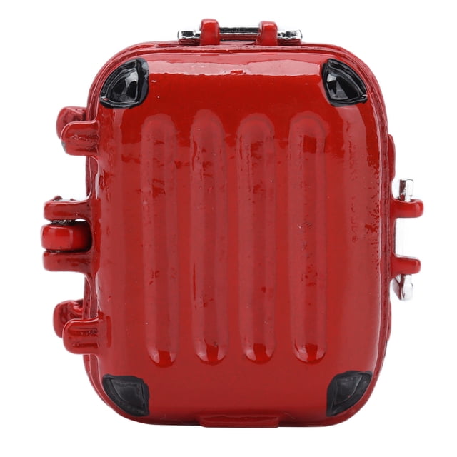 Mini Suitcase, Mini Cute Attractive Box Strong with Modern Design for Wedding Decoration Red