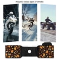 thumbnail image 5 of Uorisanigo ATV Tank Bag Wear-Resistant Pumpkin Mushroom Print Storage Saddle Bag ATV Saddlebags Motorcycle Front Storage Bags for ATVs Dirt Bike Snowmobile, Car Accessories, 5 of 7