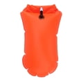 thumbnail image 4 of Boya de natación totalmente impermeable de PVC, bolsa inflable para equipo de natación, burbuja para adultos Naranja 13L, 4 of 8
