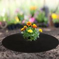 thumbnail image 6 of Tutuviw Non Woven Tree Ring, 24.4 inches Round Tree Base Weed Barrier Fabric Cover, Degradable and Reusable Tree Mulch Ring for Landscaping Weed Control, Root Protection, 6 of 7