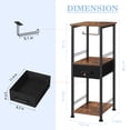 thumbnail image 2 of Freestanding Bathroom Storage Cabinet with Drawer, 2 of 5