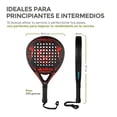 thumbnail image 4 of Palas de Pádel Hikeo con Fundas Pelotas y Grips Set de 2 Raquetas y Accesorios, 4 of 9