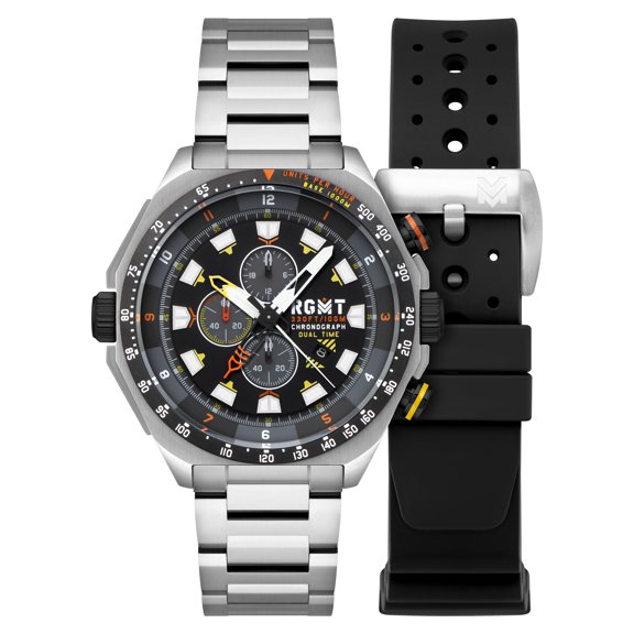 RGMT Capricorn Stainless Steel 44mm Japanese Quartz Wristwatch RG-8061-22