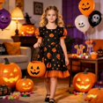 thumbnail image 2 of Halloween Cute Cotton Rope Baskets,Halloween Trick Or Treat Basket,Woven Storage Basket,Halloween Decorations Indoor, 2 of 5