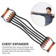 thumbnail image 2 of 5 bandas elásticas ajustables para estiramiento de pecho de látex para entrenamiento muscular, 2 of 5