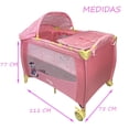 thumbnail image 5 of Cuna Corral Con Cambiador Trendy Kids Vaquita Rosa, 5 of 5