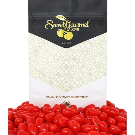 SweetGourmet Jumbo Cinnamon Jelly Beans | Bulk Unwrapped | 1 Pound