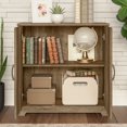 Bush Furniture Cabot Small Storage in Reclaimed Pine